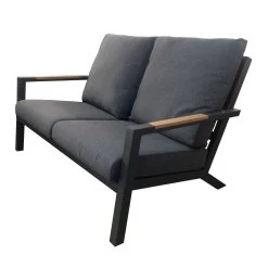 Bank "Australien" Inkl. Auflage, Zweisitzer, Aluminium Und Polyester