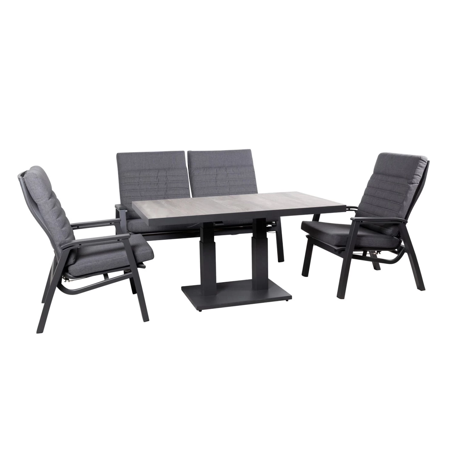 Gartenlounge-Set 'Paris' Inkl. Auflagen, 5-teilig â Bild 3