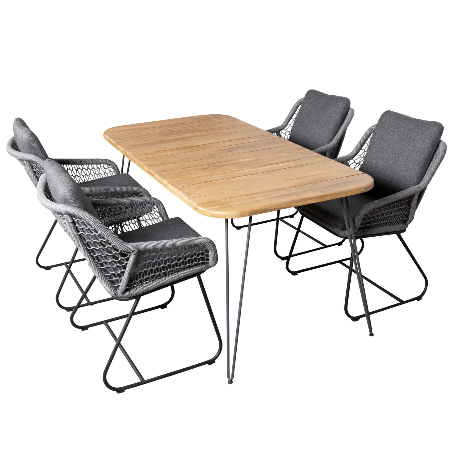 Dining-Sessel 'Portofino' Inkl. Auflage, Anthrazit â Bild 5