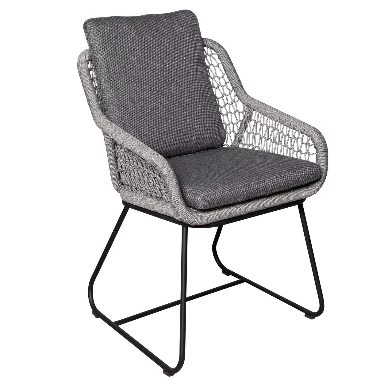 Dining-Sessel 'Portofino' Inkl. Auflage, Anthrazit