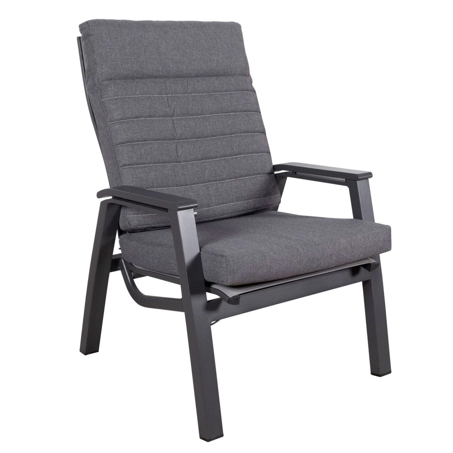 Loungesessel 'Paris', Grau/schwarz â Bild 3