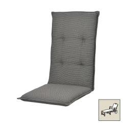 Doppler Rollliegenauflage Anthrazit, Ca. 195x60x6 Cm