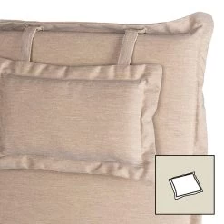 Sitzkissen Samoa Vigore 60 Grau/braun Meliert, Ca. 47/45x47 Cm