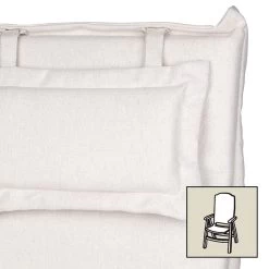 Hochlehnerauflage Blanko 9013, Ca. 129 X 54 X 8 Cm, Hochwertig, Robust