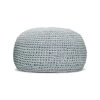 Best Pouf 'Ronda', Soft Blue, Ca. 55 X 55 X 41 Cm