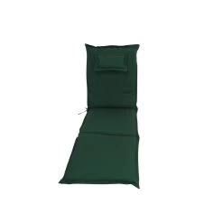 Rollliegenauflage 'Olivia 61', Grün, Ca. 202 X 64 X 8 Cm