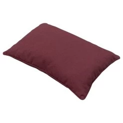 Madison Zierkissen 'Panama', Bordeaux, Ca. 60 X 40 Cm
