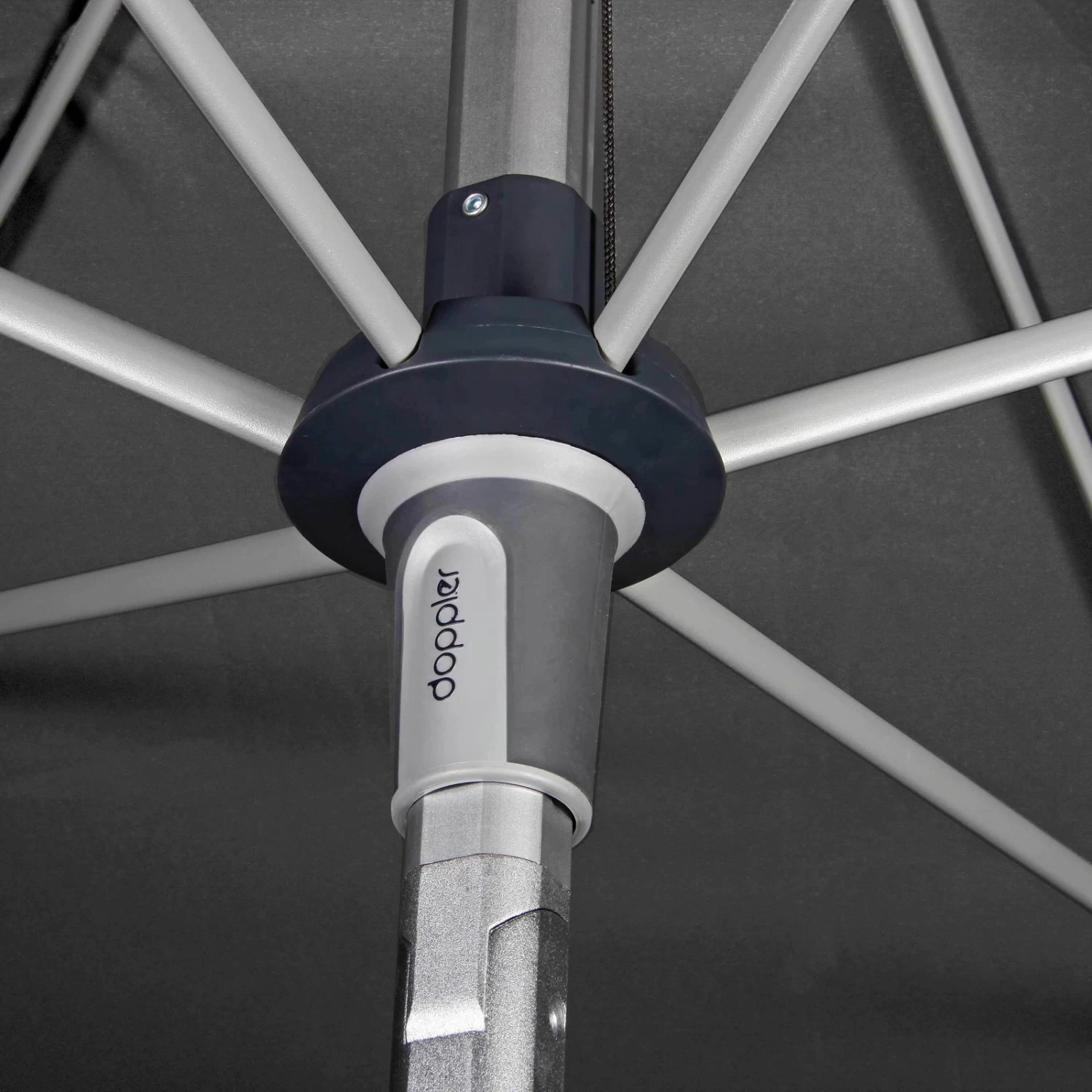 Doppler Sonnenschirm 'Expert Auto Tilt 280' Aus Aluminium, Ø 280 Cm – Bild 3