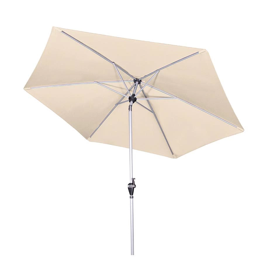 Doppler Sonnenschirm 'Active Auto Tilt 280', Ø 280 Cm, Natur