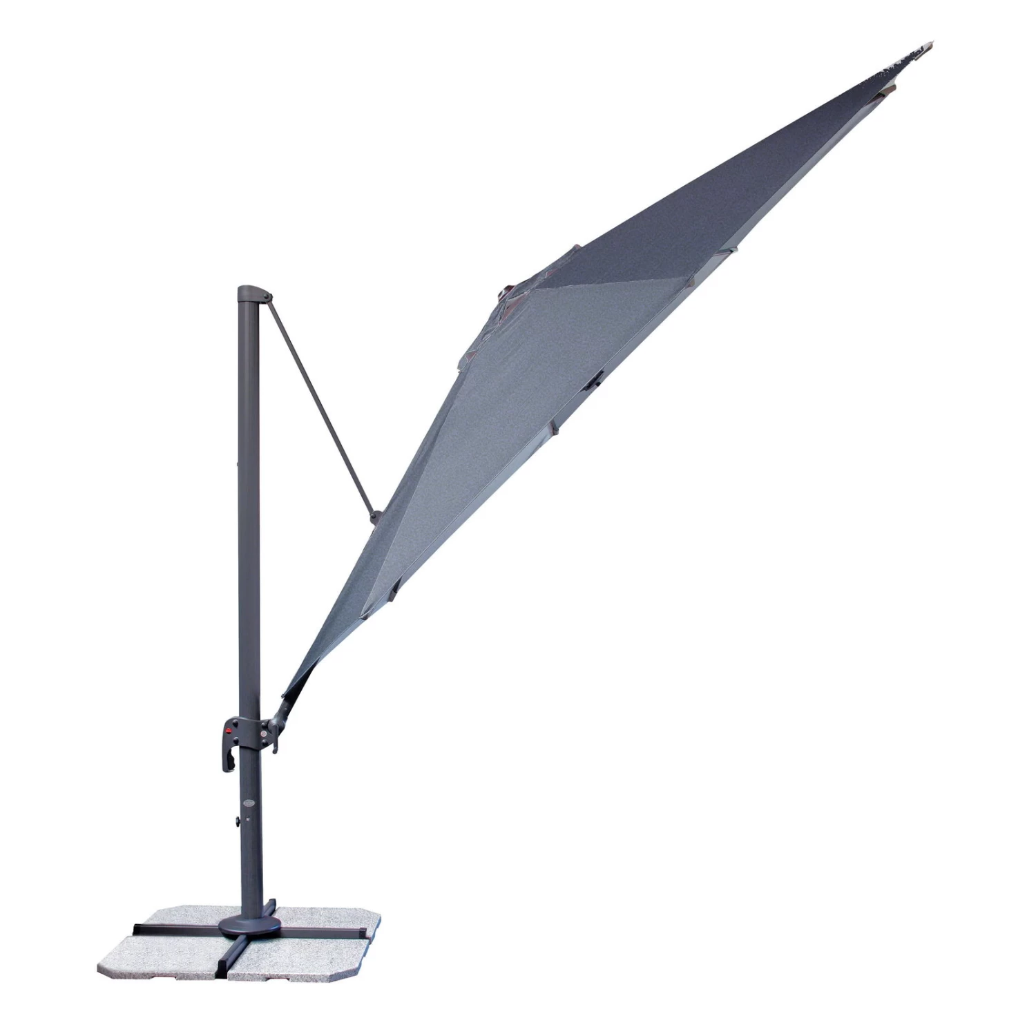 Doppler Pendelschirm 'Ravenna 400', Um 360° Drehbar, Ø 400 Cm