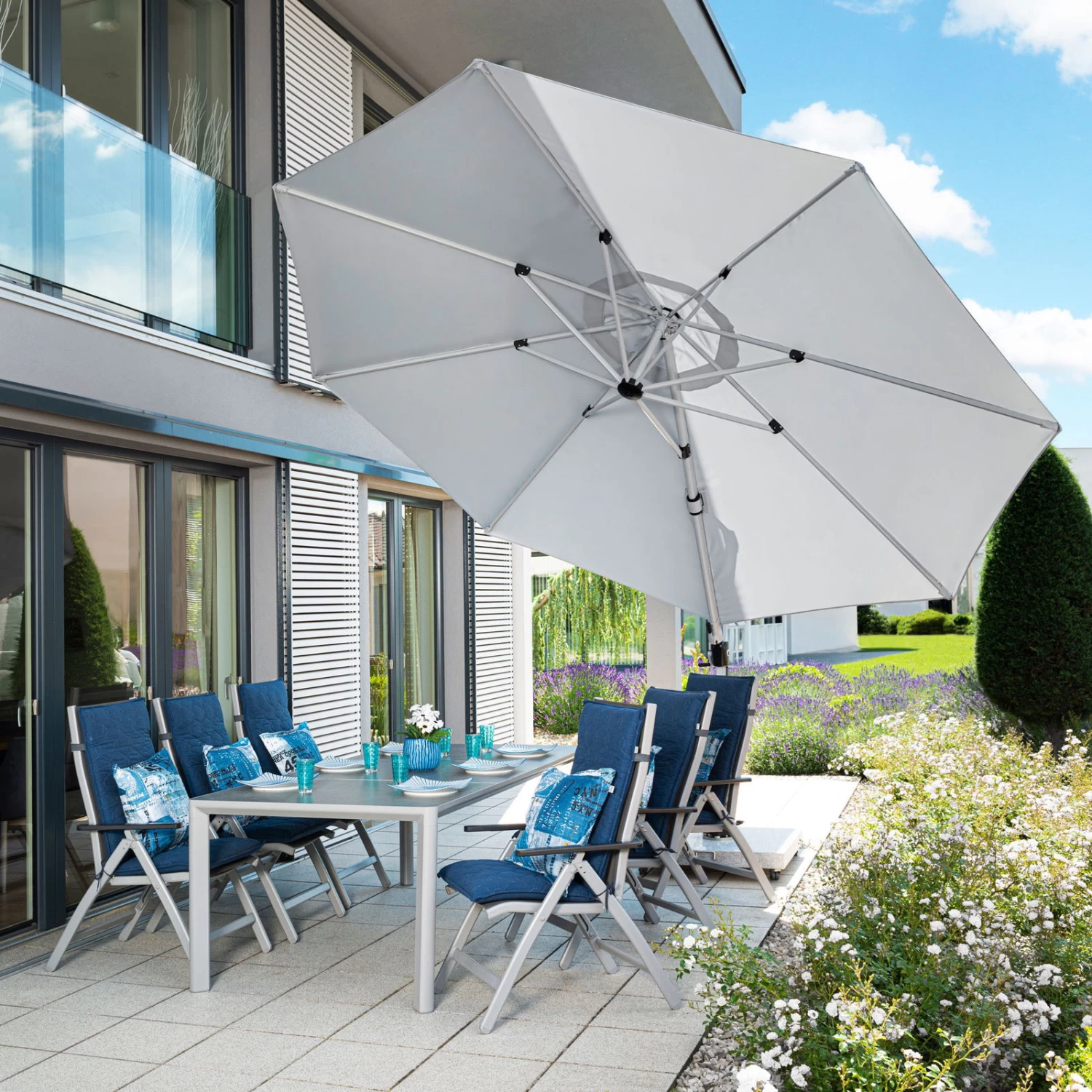 Doppler Pendelschirm Active, Ø 370 Cm