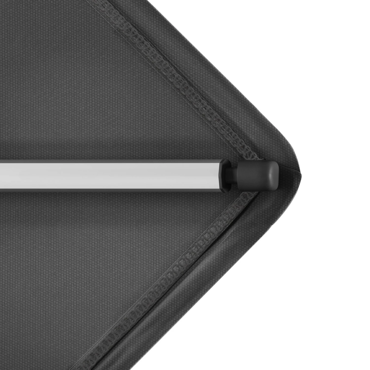 KNIRPS Kurbelschirm 'Apoll', Dunkelgrau, Ø Ca. 290 Cm – Bild 5