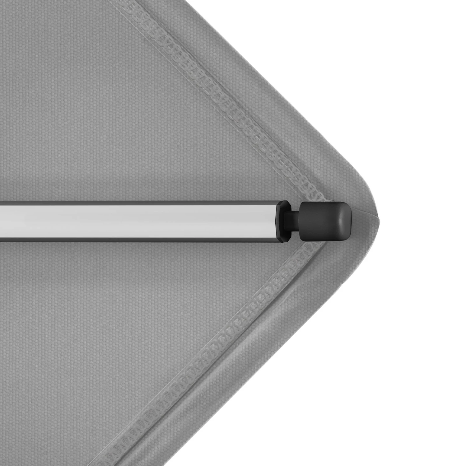 KNIRPS Kurbelschirm 'Apoll', Hellgrau, Ø Ca. 290 Cm – Bild 5