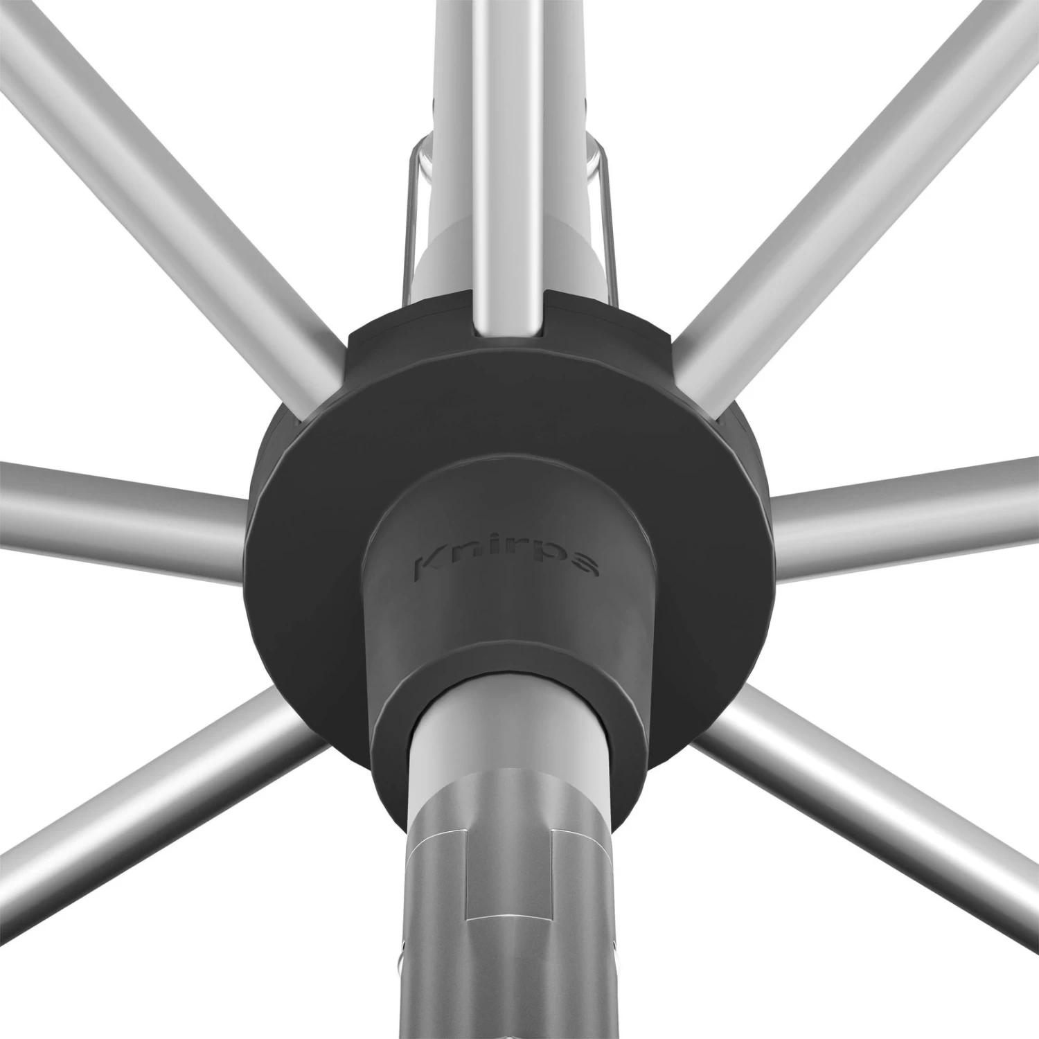 KNIRPS Kurbelschirm 'Apoll', Natur, Ca. 260 X 165 Cm â Bild 7