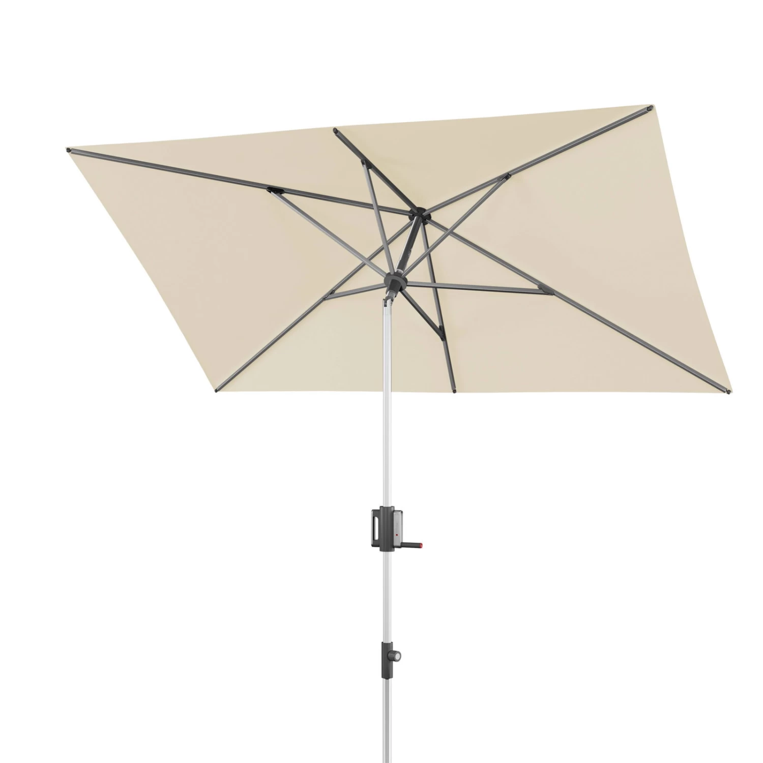 KNIRPS Kurbelschirm 'Apoll', Natur, Ca. 260 X 165 Cm â Bild 2