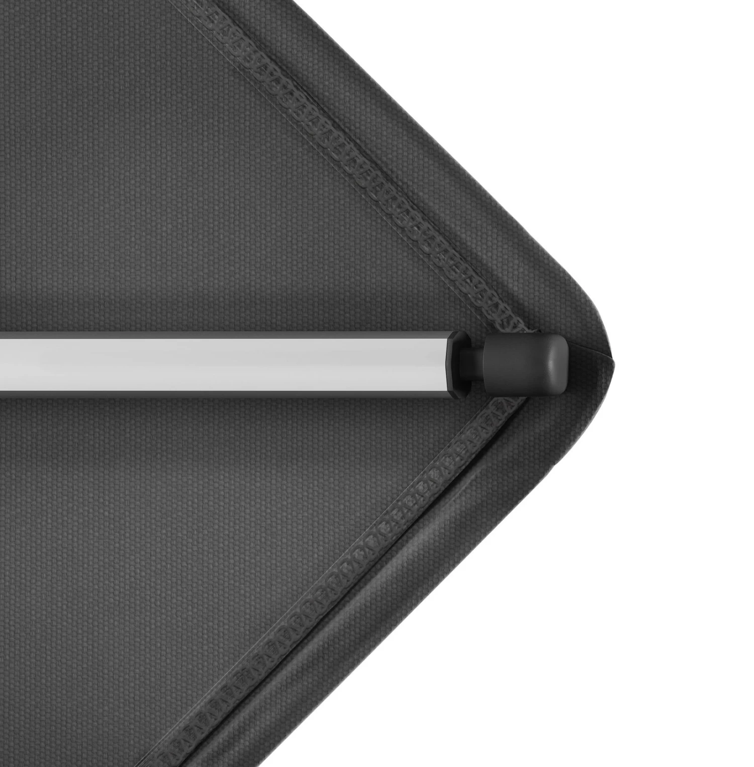 KNIRPS Kurbelschirm 'Apoll', Dunkelgrau, Ca. 230 X 150 Cm â Bild 5