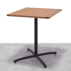 Balkontisch 'Kingsbury', Schwarz/braun, FSC-Holz, Ca. 62 X 62 X 74,5 Cm