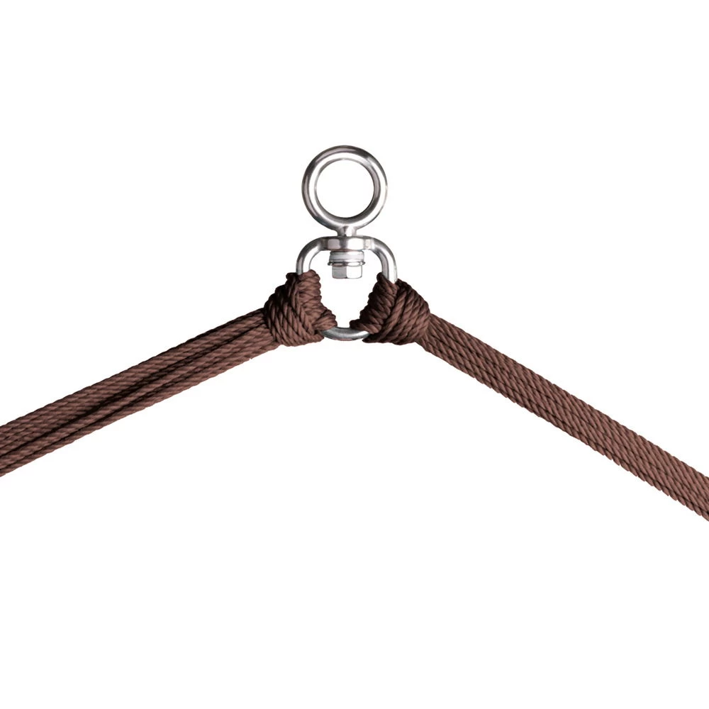 LA SIESTA Hängestuhl Lounger Habana Chocolate, Aus Bio-Baumwolle – Bild 3