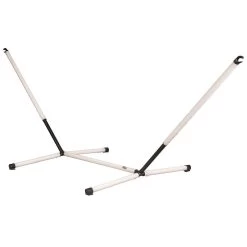 LA SIESTA Einzel-Hängemattengestell Nautico Grau, Aus Stahl