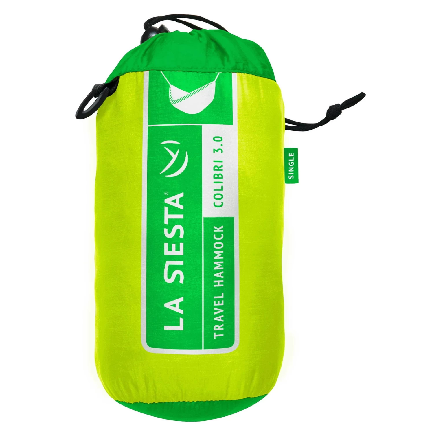 LA SIESTA Singe-Reisehängematte Colibri 3.0, Palm, Nylon, Bis 180 Kg, Reißfest, Leicht – Bild 3