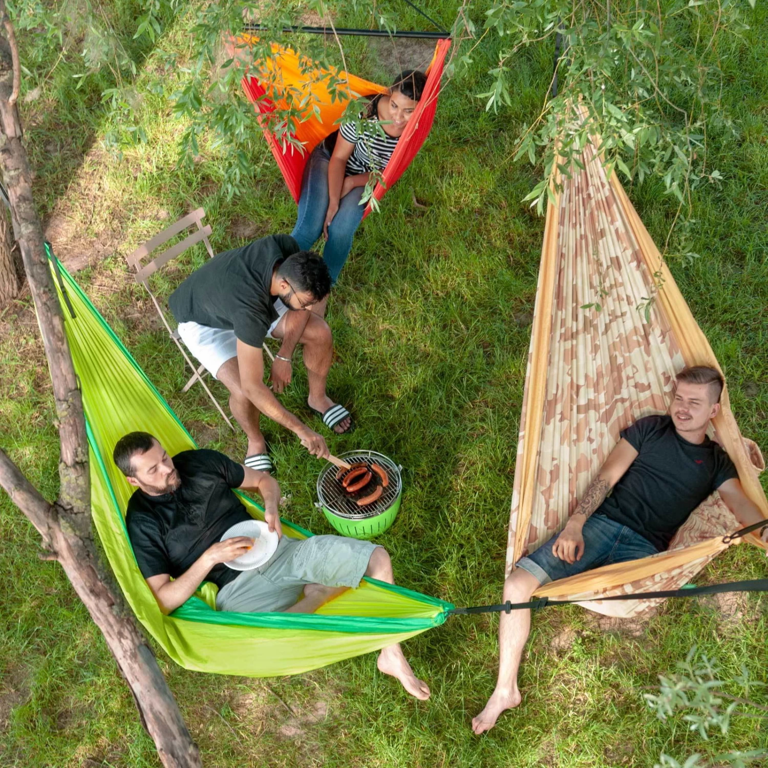 LA SIESTA Singe-Reisehängematte Colibri 3.0, Palm, Nylon, Bis 180 Kg, Reißfest, Leicht – Bild 14