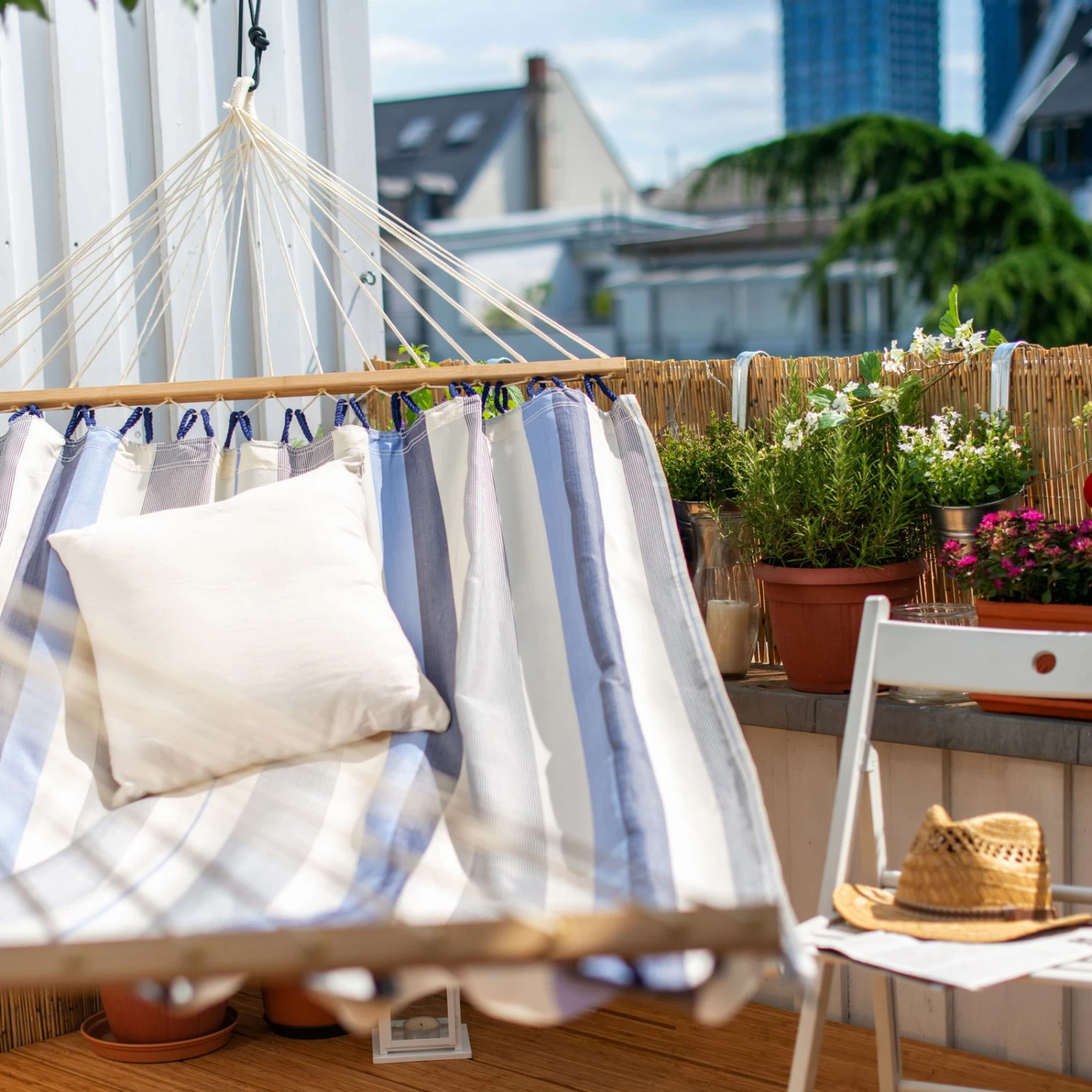 LA SIESTA Doppel-Stabhängematte 'Alisio', Sea Salt – Bild 3