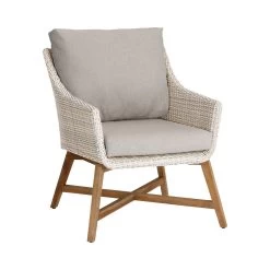 Best Lounge-Sessel "Paterna" Aus Teakholz, Mit Auflage