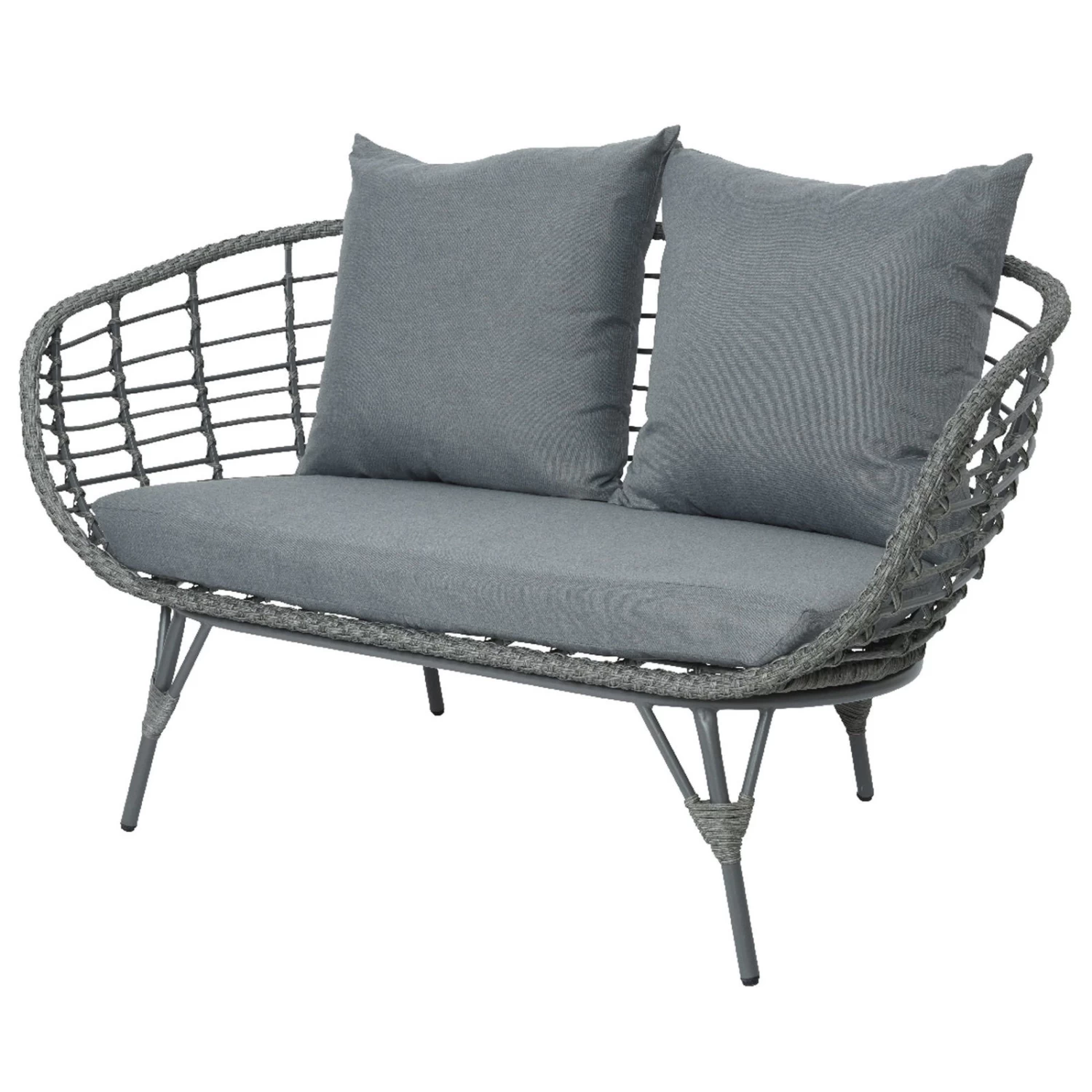 Loungegruppe 'Evora', 4-teilig, Grau â Bild 3