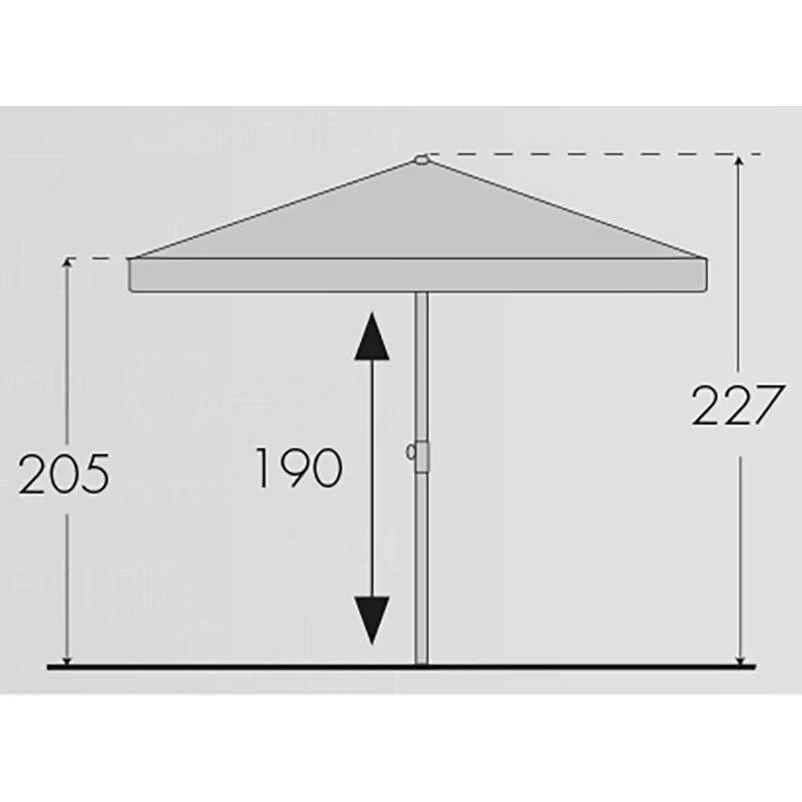 Doppler Rechteckschirm "Active Paragon", Ca. 180 X 120 Cm â Bild 6