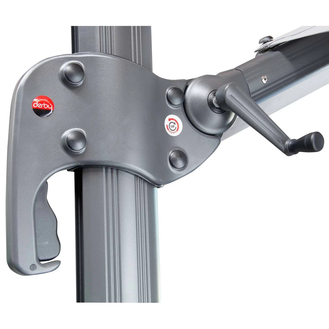 Doppler Pendelschirm 'Ravenna 400', Um 360° Drehbar, Ø 400 Cm – Bild 4