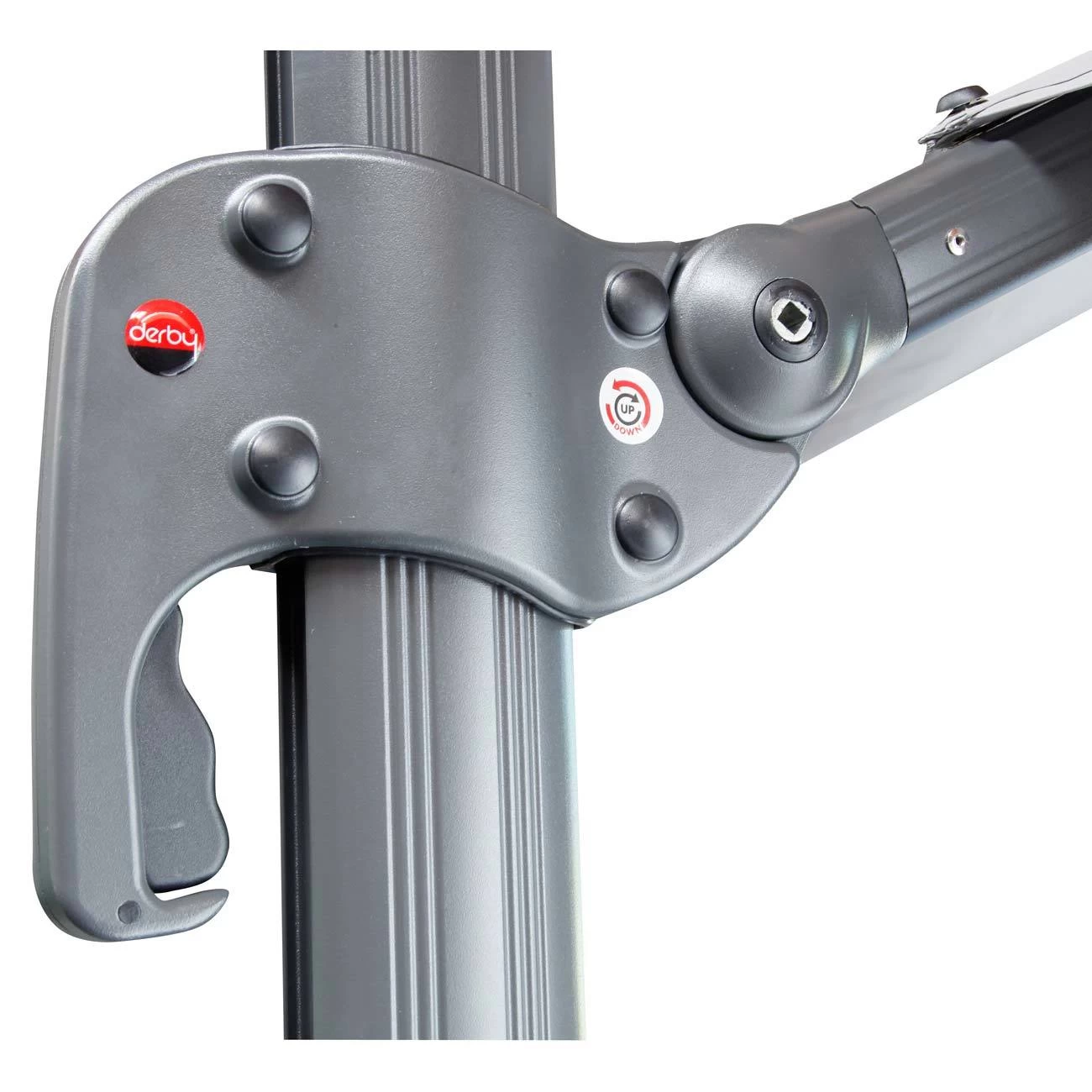 Doppler Pendelschirm 'Ravenna 400', Um 360° Drehbar, Ø 400 Cm – Bild 3