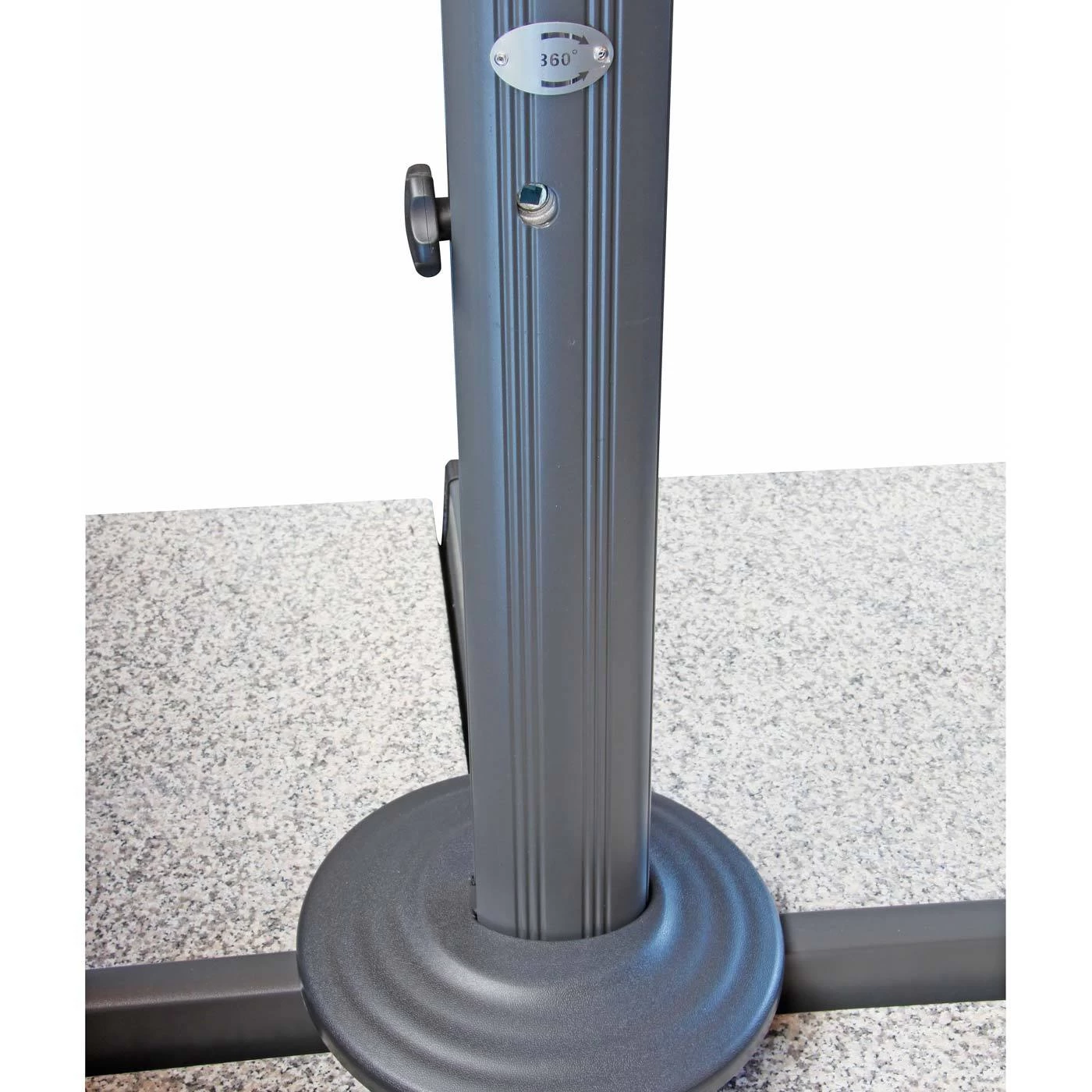 Doppler Pendelschirm 'Ravenna 400', Um 360° Drehbar, Ø 400 Cm – Bild 6