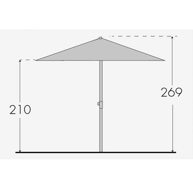 Doppler Sonnenschirm 'Sunline Waterproof' Aus Stahl, 230 X 190 Cm – Bild 2